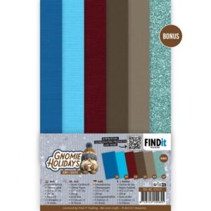 Linen Cardstock Pack - Berries Beauties - Gnomie Holidays BB-4K-10020