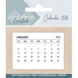 Card Deco Essentials - Calendar tabs CDEMC007