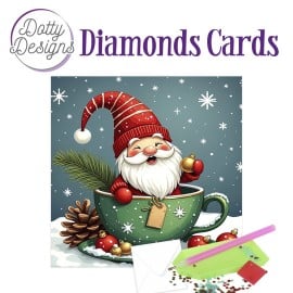 Dotty Designs Diamond Cards - Santa Claus DDDC1197
