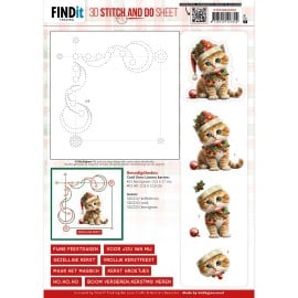 3D Stitch and Do Sheet - Berries Beauties - A Very Furry Christmas 2 STDOHS10010