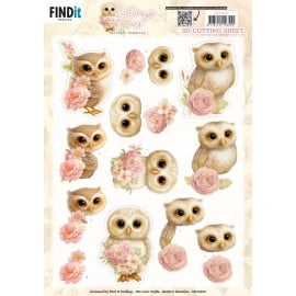 3D Cutting Sheet - Berries Beauties - Owlways Yours - Blossom CD12413