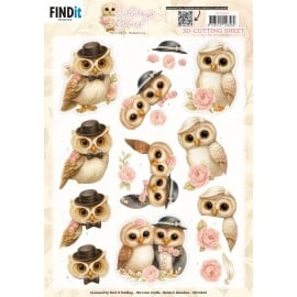 3D Cutting Sheet - Berries Beauties - Owlways Yours - Charm CD12414