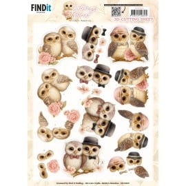 3D Cutting Sheet - Berries Beauties - Owlways Yours - Devotion CD12415