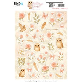 Cutting Sheet - Berries Beauties - Owlways Yours - Small Elements CD12417