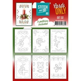 Stitch and Do - Cards Only A6 - Set 32 COSTDOA610032