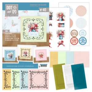 Hobbydots on Colour 40 - Frosted Floral DODOOC10040 B