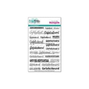 Stempels Gefeliciteerd Variaties (CDST-0158)