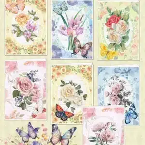 Flower Fantasy 01 Card Kit (RE2530-0159)