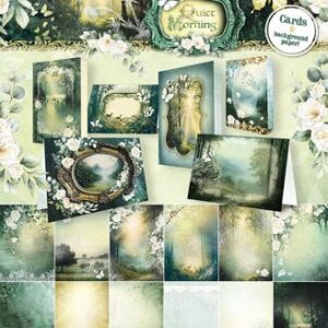 Quiet Morning Designer Paper Pad Cards & Backgrounds (SL-QM-DPP401)