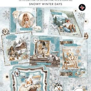 Snowy Winter Days Essentials Card Making Paper Pad (SL-ES-CMP23)