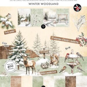 Winter Woodland Essentials Die-cut Designer Paper Pad (SL-ES-DCPP387)