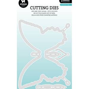SL-ES-CD1074 - Butterfly cardshape Essentials nr. 1074