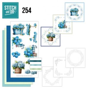 Stitch and Do 254 - Berries Beauties - Blue Meadow STDO254