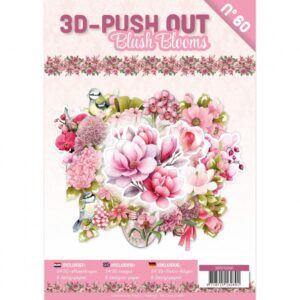 3D Push-Out Book 60 - Blush Blooms