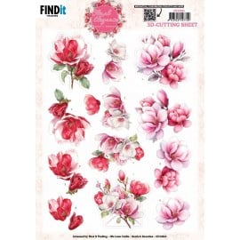 3D Cutting Sheet - Berries Beauties - Floral Elegance - Magnolia Dreams CD12421