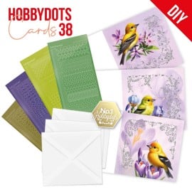 Hobbydots Cards 38 - Spring Birds DODOPP038
