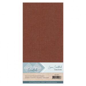 Linnen Cardstock - Rusty Brown LKK-4K70