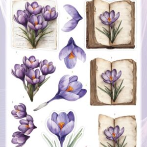 3D Pushout Sheet - Berries Beauties - First Blossoms - Blooming Tales SB11085