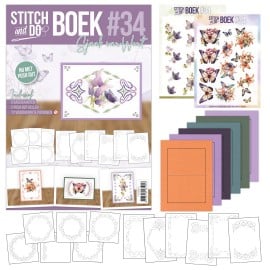 Stitch & Do boek A6 - 34 Butterfly Dreams STDOBB034