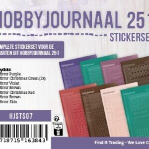 Stickerset Hobbyjournaal 251