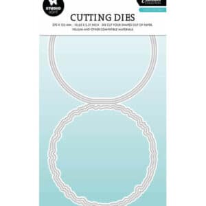 Essentials  SL-ES-CD1086 - Torn Edge Card stand round