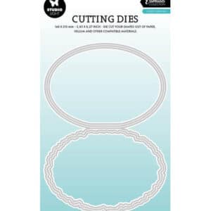 Essentials SL-ES-CD1087 - Torn Edge Card stand oval