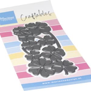 Craftables stencil Punch die XL - clovers cr1719