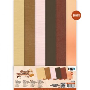 Linen Cardstock Pack - Berries Beauties - Sweet Moments - A4BB-A4-10029