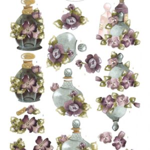 3D Cutting Sheet - Precious Marieke - Perfume CD12199