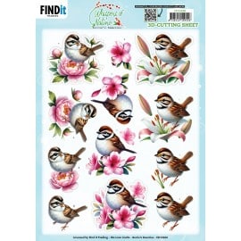 3D Cutting Sheet - Berries Beauties - Whispers of Nature - BrownCD12438