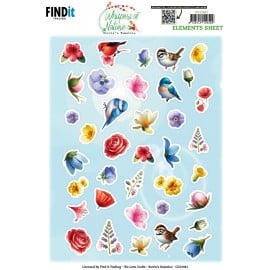 Cutting Sheet - Berries Beauties - Whispers of Nature - Small ElementsCD12441