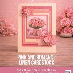 Find It Color - Linen Cardstock Pack A5 - Pink and Romance Pack FITCBA5004