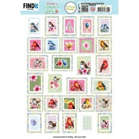 Berries Beauties - Whispers of Nature - Push Out Postage Stamp SB11118
