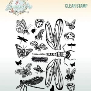 Clear Stamp- Berrie's Beauties - Dragonflies BBCS10019
