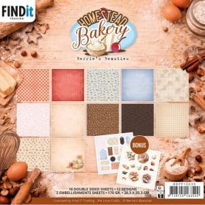 Paperpack - Berries Beauties - Homestead Bakery 20 x 20 cmBBPP10039