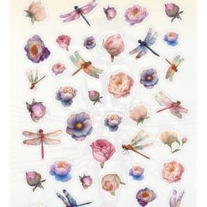 Cutting Sheet - Berries Beauties - Dragonflies - Small Elements CD12447