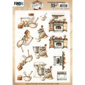 3D Cutting Sheet - Berries Beauties - Homestead Bakery - Kitchen Prep  CD12457