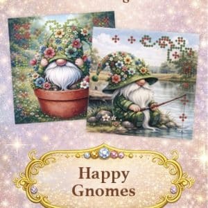 Dotty Design - Diamond Card Set - Happy Gnomes DDDCS10004