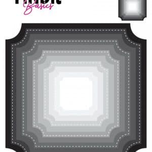 Find It Basics - Nesting Dies - Cut Corner Squares FITBND002