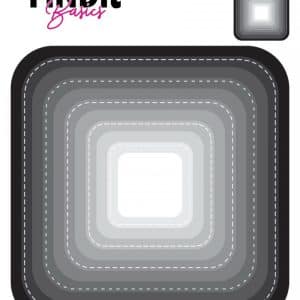 Find It Basics - Nesting Dies - Curved Squares FITNBD004