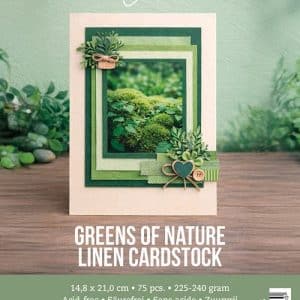 Find It Color - Linen Cardstock Pack A5 - Greens of Nature Pack FITCBA5006