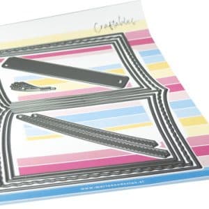 Craftables stencil Open book CR1725