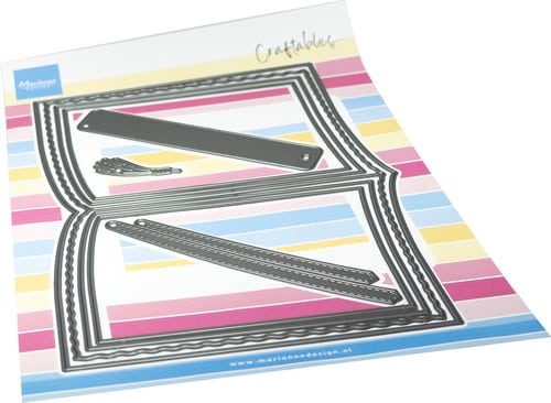 Craftables stencil Open book CR1725