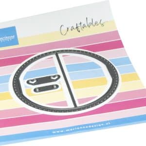 Craftables stencil Peek-a-boo CR1726
