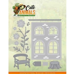 Dies - Berries Beauties - Cute Animals - House Front BBD10103