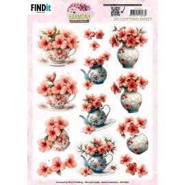 3D Cutting Sheet - Berries Beauties - Blooming Harmony - Elegance CD12463