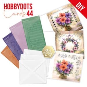 Hobbydots Cards 44 - Sunny Garden Florals DODOPP044