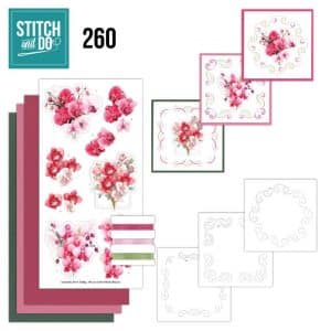 Stitch and Do 260 - Berries Beauties - Floral Elegance STDO260