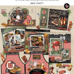 BBQ Party A4 Essentials Card Making Paper Pad (SL-ES-CMP27)