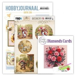 SET Hobbyjournaal 255 - DDDC1224 - Red Roses SETHJ255